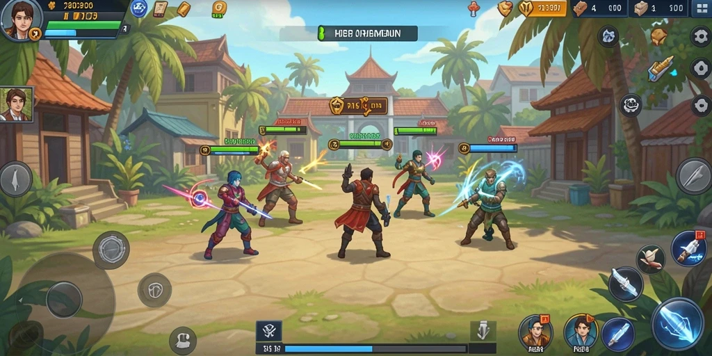Karakter ikonik Batman siap beraksi dalam game.