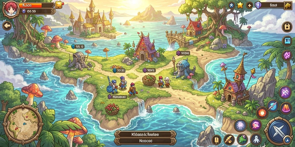 Screen gameplay yang menampilkan aksi seru dari pemain.