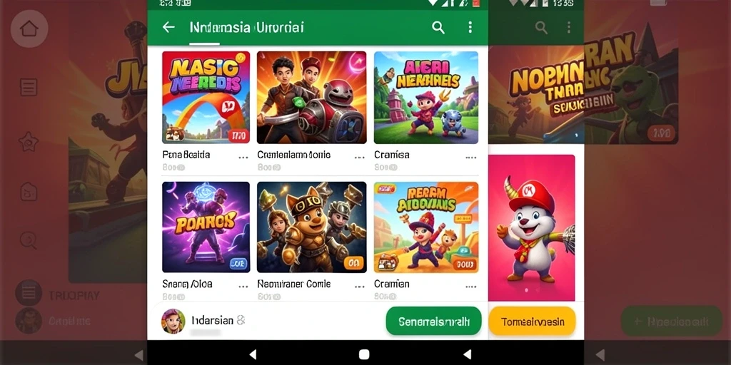Menu navigasi yang mudah digunakan.