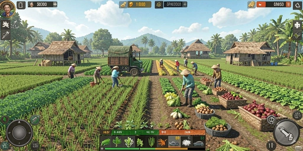 Fitur multiplayer yang memudahkan berinteraksi dengan teman.