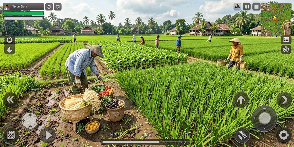 Fitur sosial yang memungkinkan interaksi antar pemain.